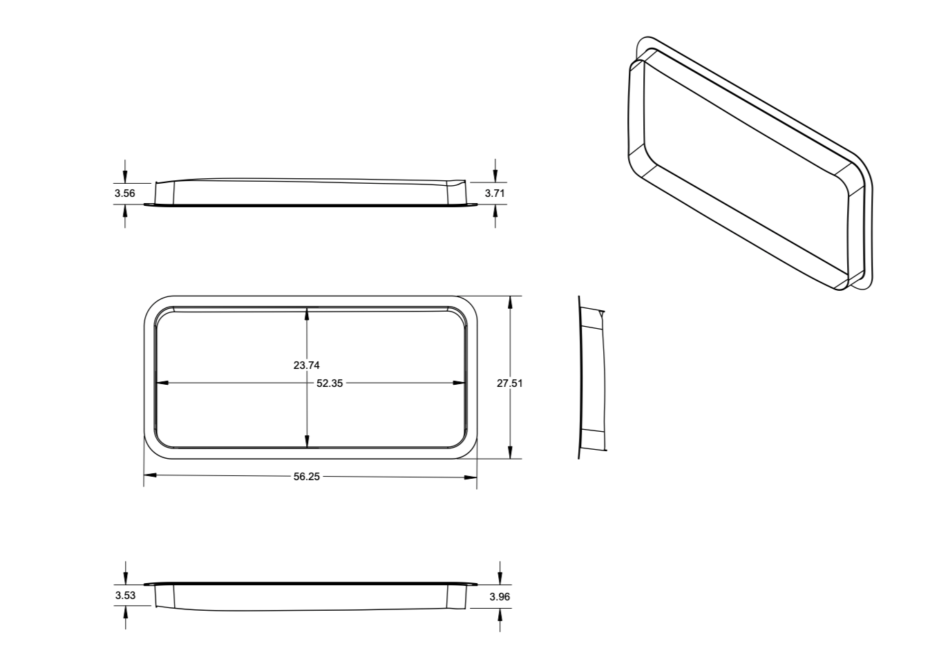 Mercedes Sprinter Flare Trim Ring Pair - 4 Wheel Overland