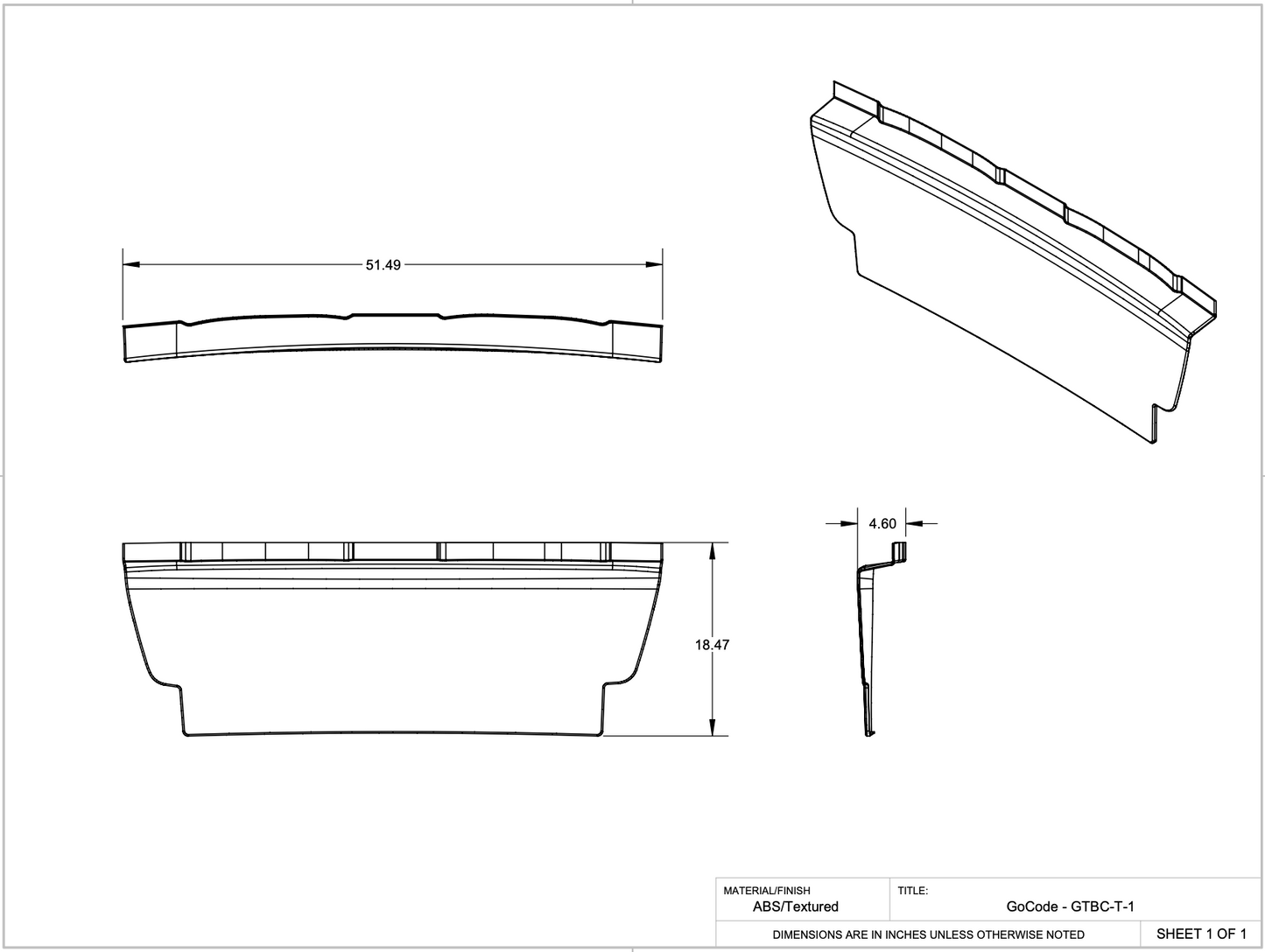 Ford Transit Front Trim Kit - 4 Wheel Overland
