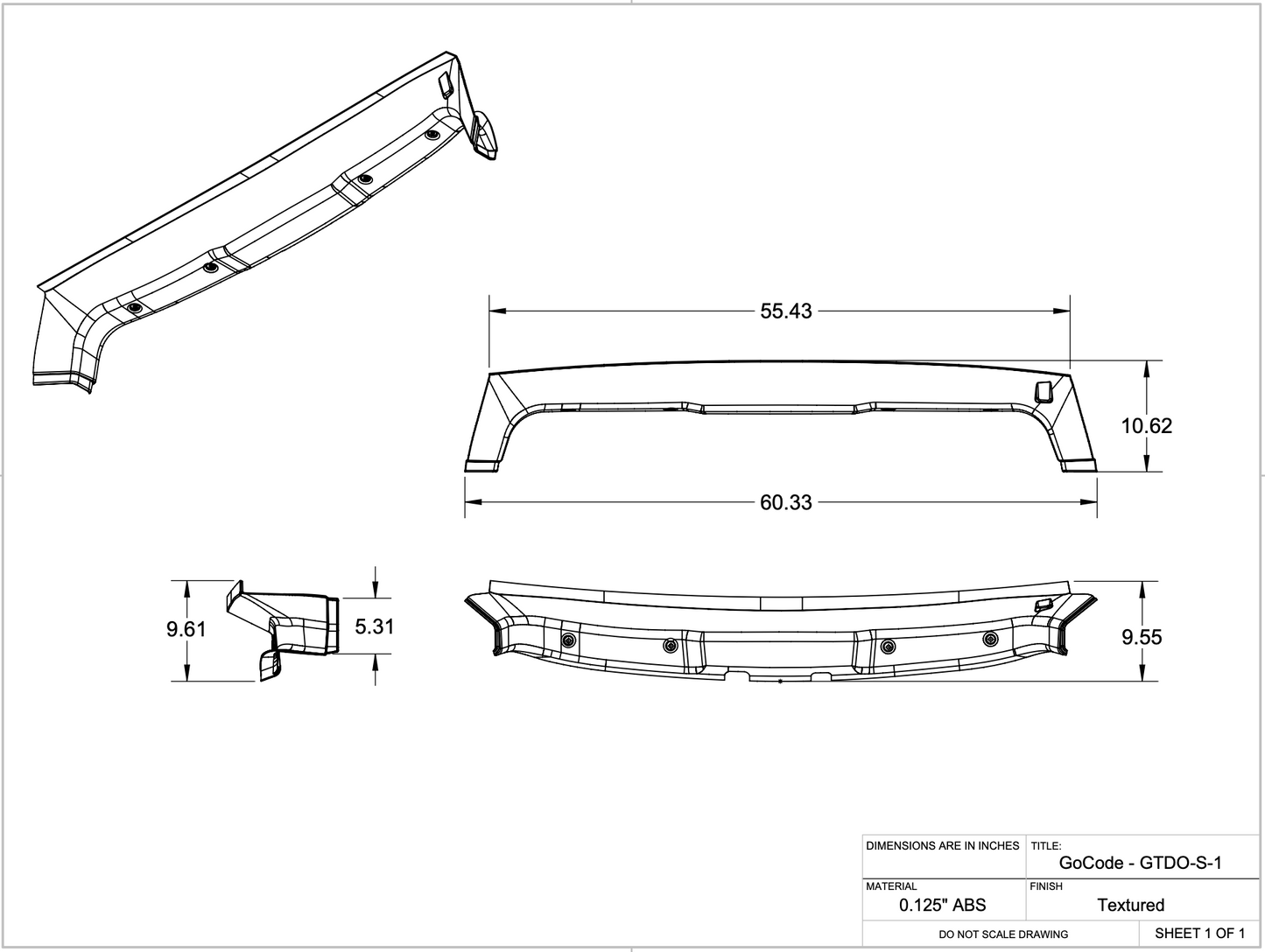 Mercedes Sprinter D-Pillar Trim Kit (Rear Door Threshold) - 4 Wheel Overland