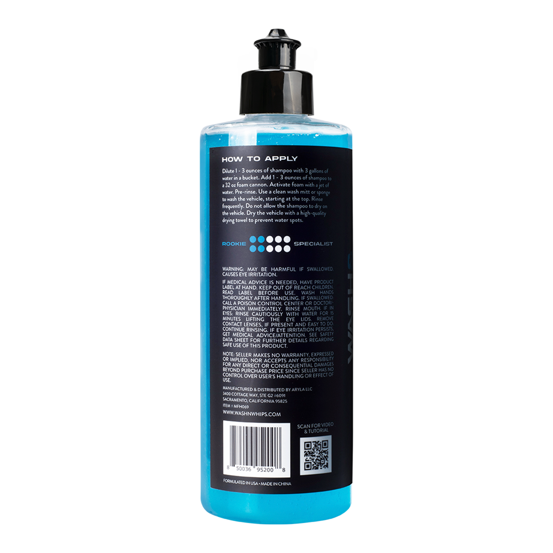 WASH&WHIPS Silverstone Car Wash Shampoo - 4 Wheel Overland
