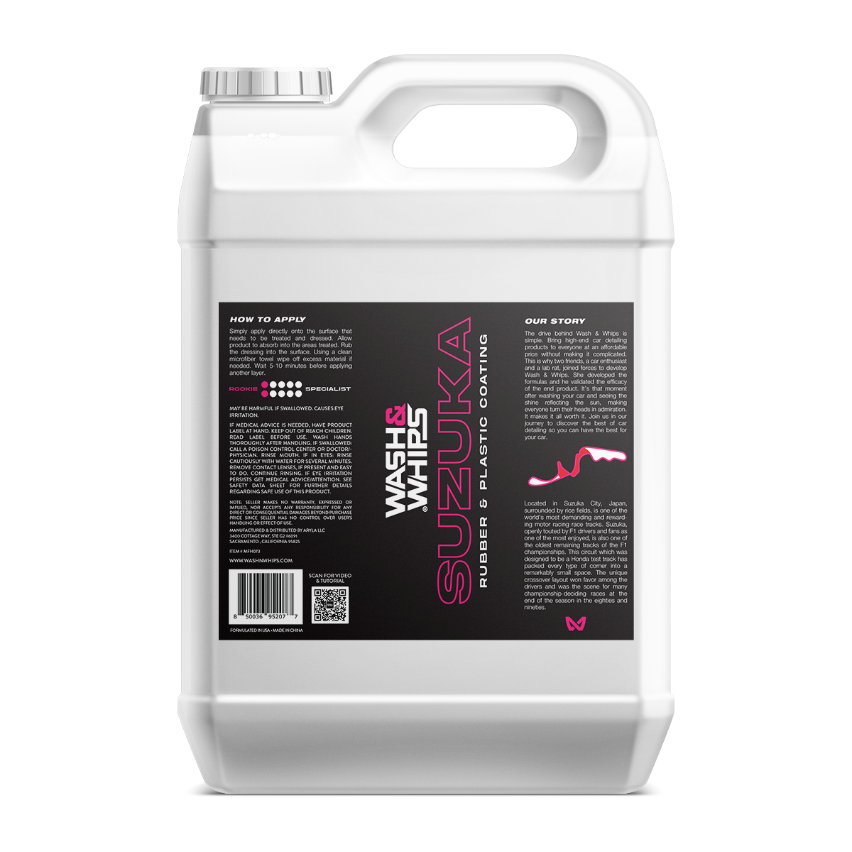 WASH&WHIPS Suzuka Rubber & Plastic Coating - 4 Wheel Overland