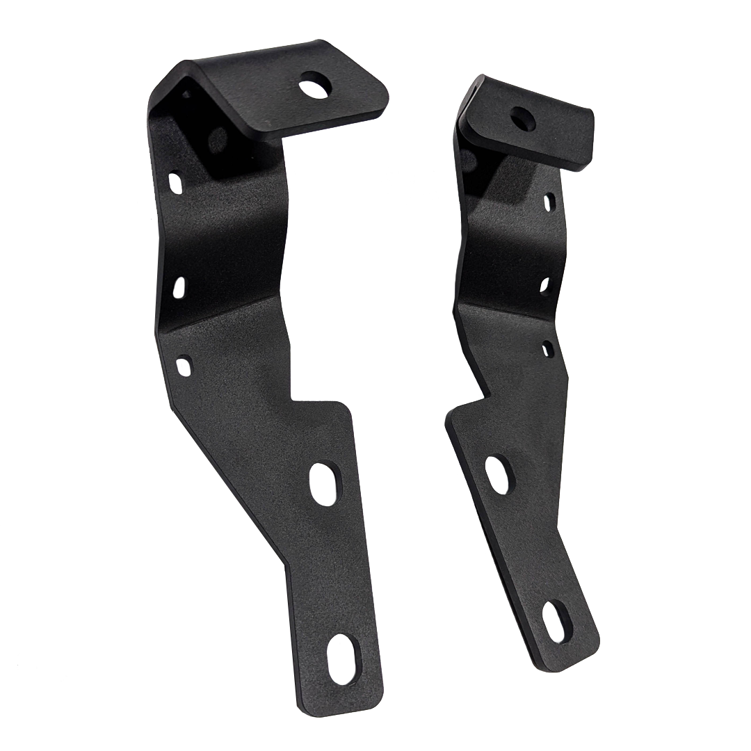CAtuned Off-Road 2024+ Toyota Tacoma Low Profile Ditch Light Brackets - 4 Wheel Overland