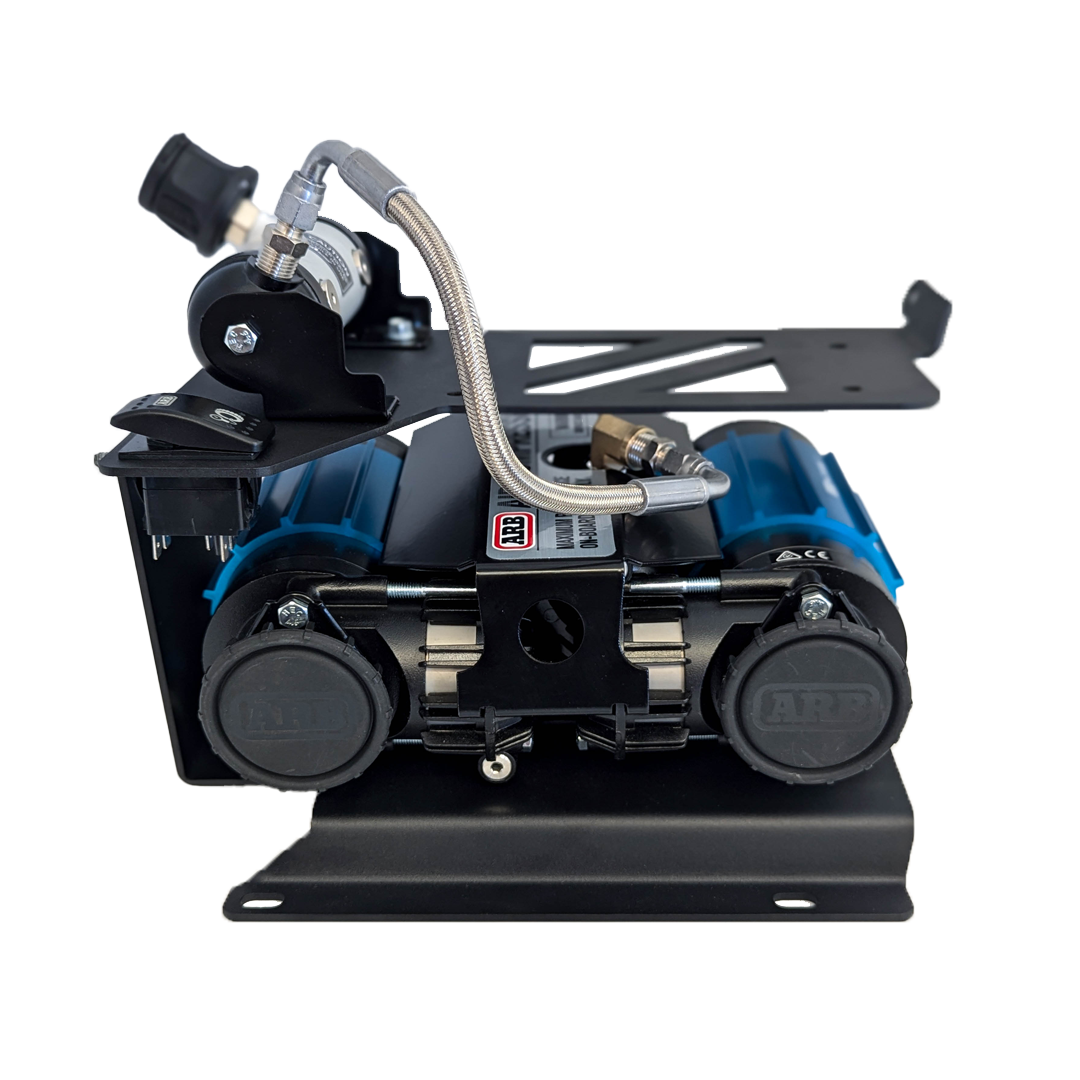 CAtuned Off-Road ARB Twin Air Compressor with Mount for Land Cruiser & 4Runner - 4 Wheel Overland