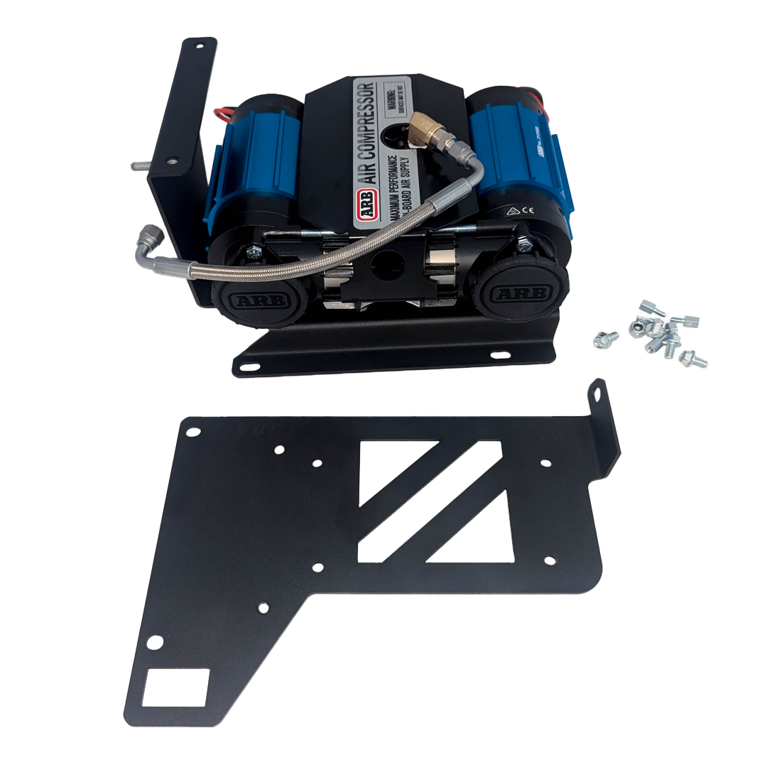 CAtuned Off-Road ARB Twin Air Compressor with Mount for Land Cruiser & 4Runner - 4 Wheel Overland
