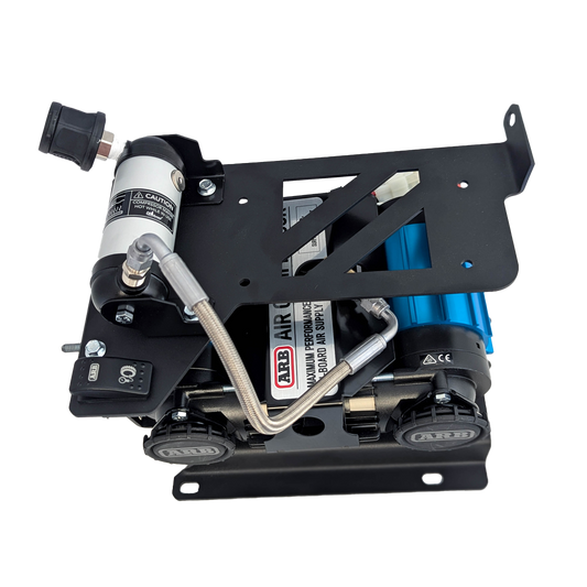 CAtuned Off-Road ARB Twin Air Compressor with Mount for Toyota Tacoma - 4 Wheel Overland