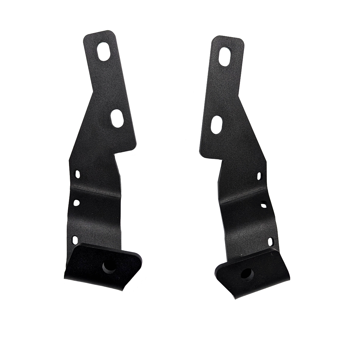CAtuned Off-Road 2024+ Toyota Tacoma Low Profile Ditch Light Brackets - 4 Wheel Overland