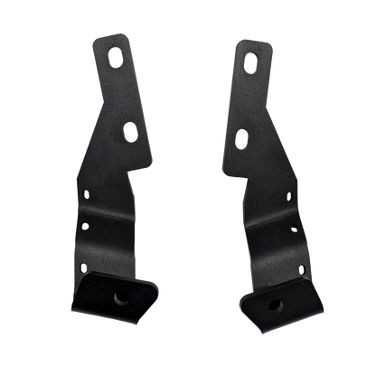 CAtuned Off-Road 2024+ Toyota Tacoma Low Profile Ditch Light Brackets - 4 Wheel Overland