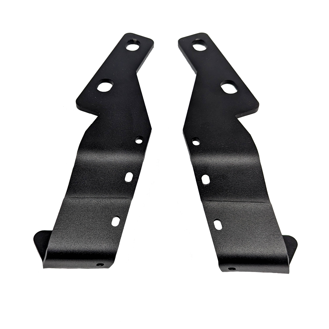 CAtuned Off-Road 2024+ Toyota Tacoma Low Profile Ditch Light Brackets - 4 Wheel Overland