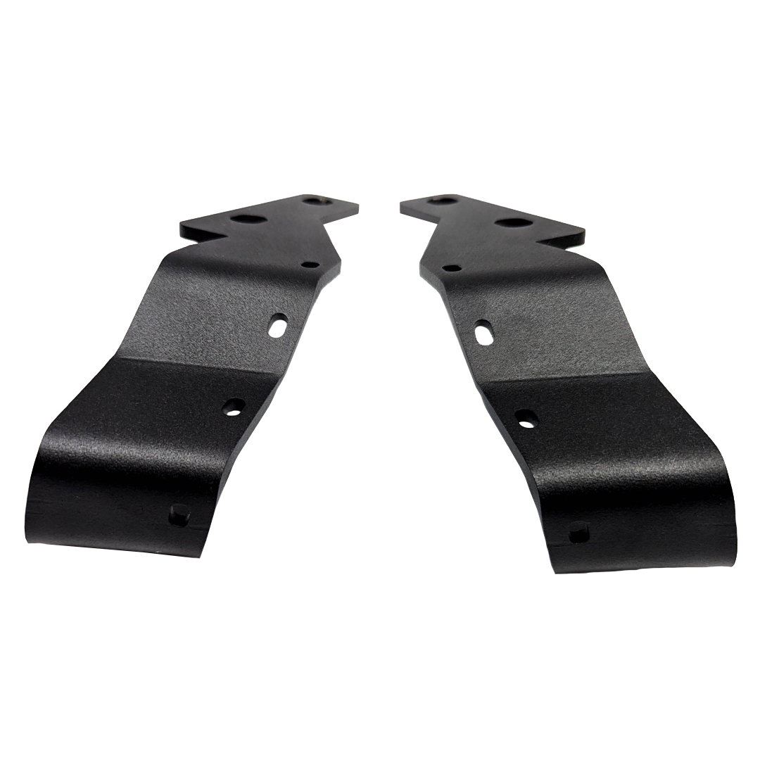 CAtuned Off-Road 2024+ Toyota Tacoma Low Profile Ditch Light Brackets - 4 Wheel Overland