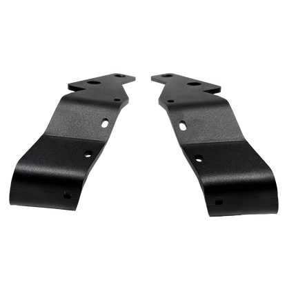 CAtuned Off-Road 2024+ Toyota Tacoma Low Profile Ditch Light Brackets - 4 Wheel Overland