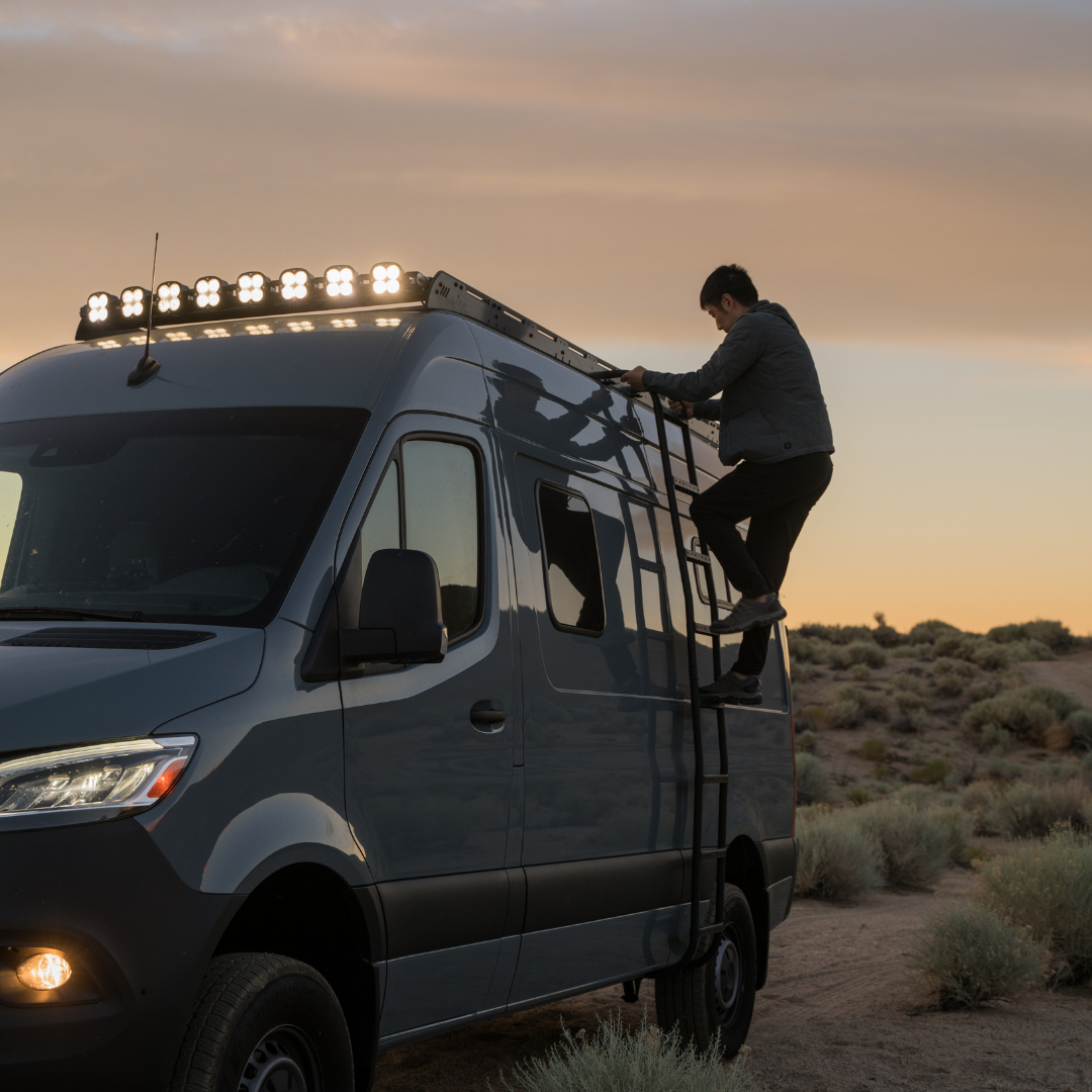 SPRINTER HIGH ROOF STRATA SIDE LADDER - 4 Wheel Overland