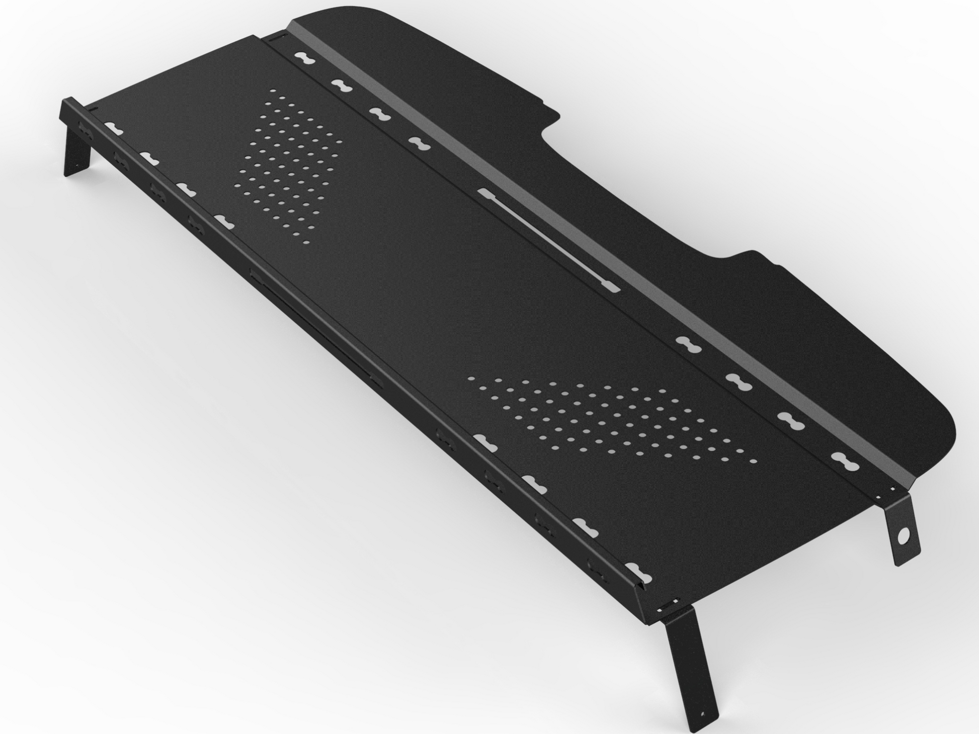 SPRINTER HEADLINER SHELF WITH L TRACK 2019+ - 4 Wheel Overland