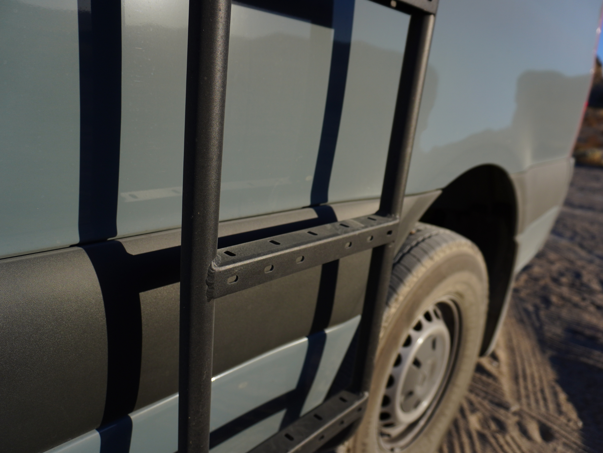SPRINTER HIGH ROOF STRATA SIDE LADDER - 4 Wheel Overland