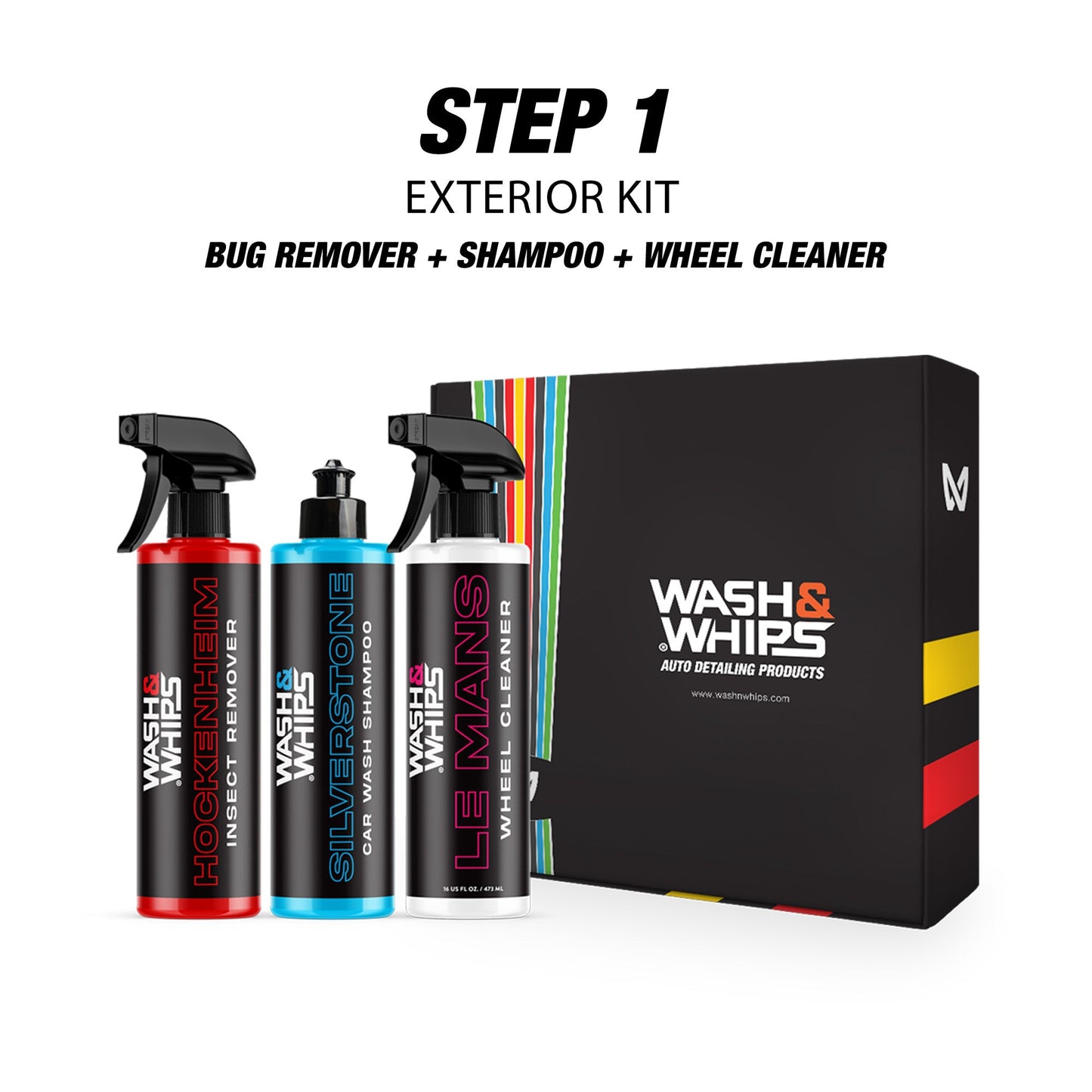 WASH&WHIPS 3-Step Car Care System - 4 Wheel Overland