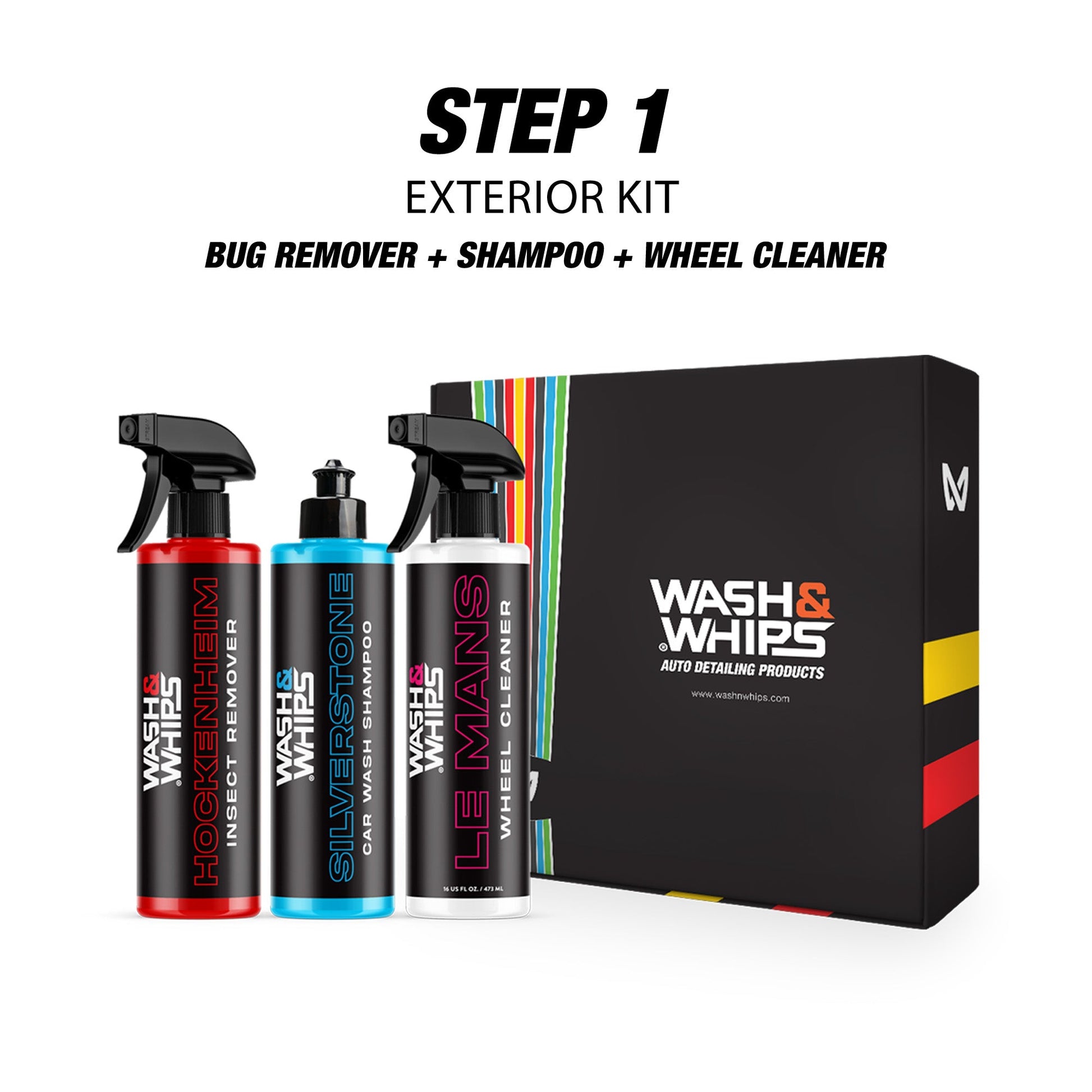 WASH&WHIPS 3-Step Car Care System - 4 Wheel Overland