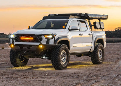 Hi-Lite Overland Toyota Tacoma Front Bumper 4th Gen (2024-2026) [Bull Bar] - 4 Wheel Overland