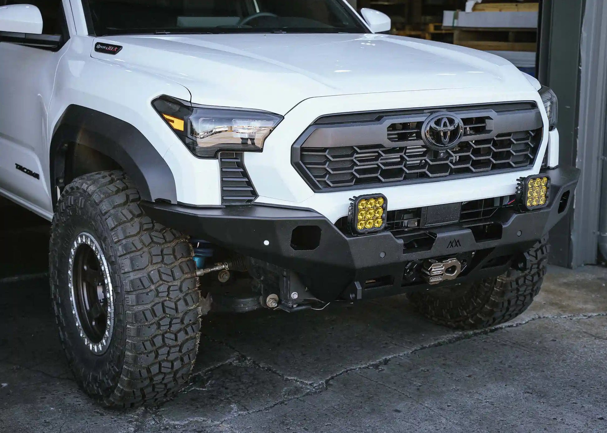 Hi-Lite Overland Toyota Tacoma Front Bumper 4th Gen (2024-2026) [No Bull Bar] - 4 Wheel Overland