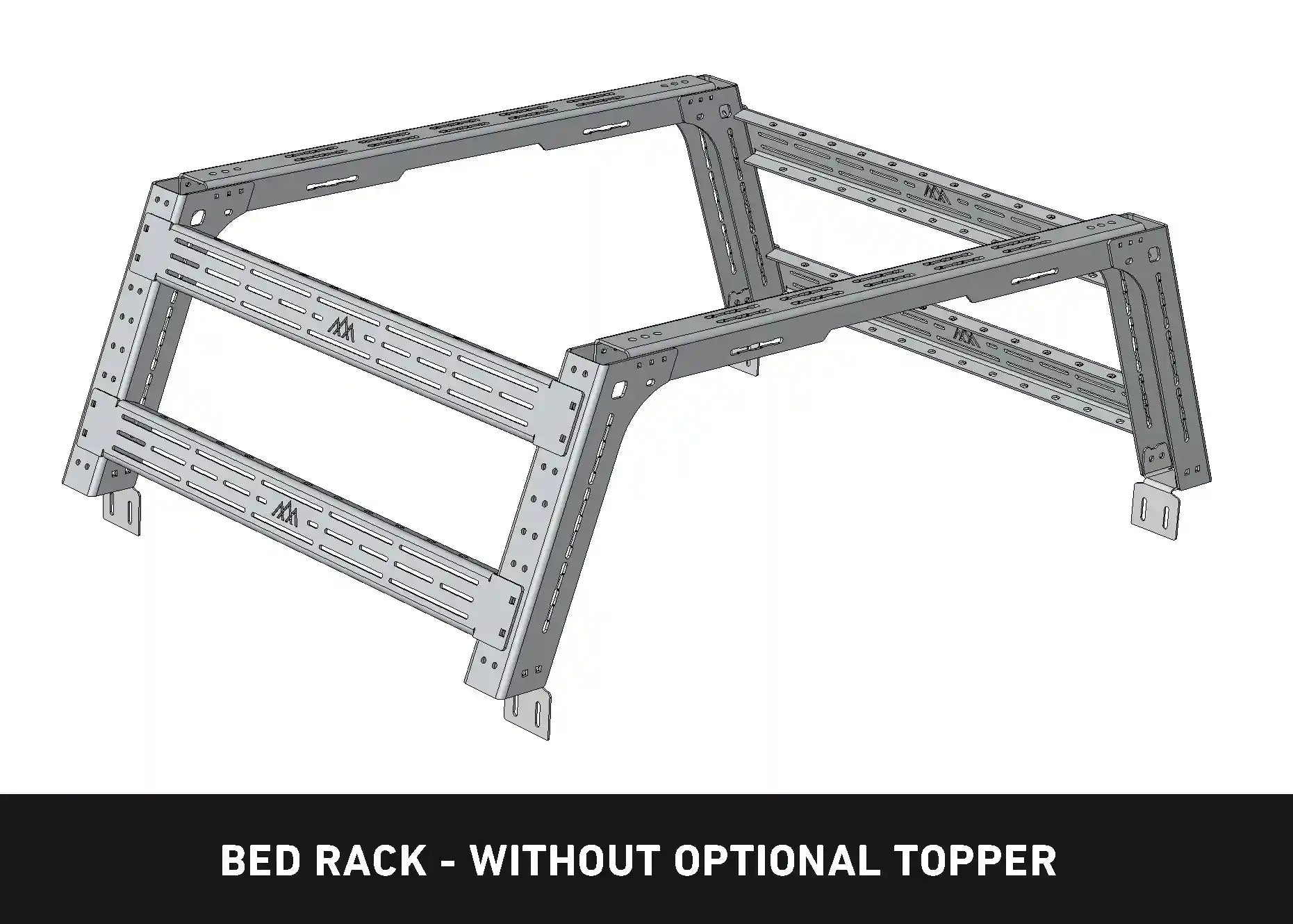 Toyota Tacoma Overland Bed Rack (2005-2026) - 4 Wheel Overland