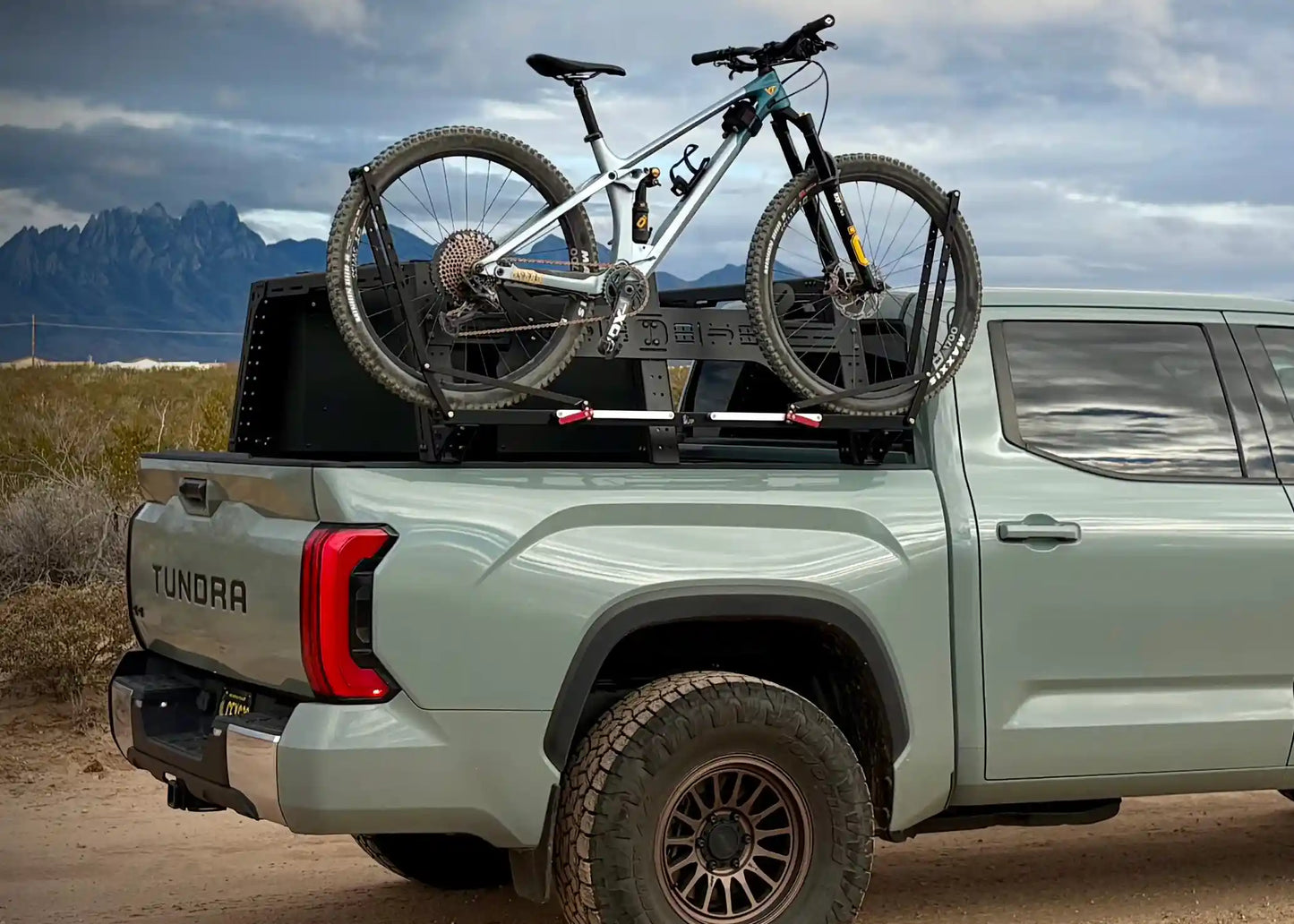 Universal Bike Tray Mounts for Bed Racks - 4 Wheel Overland