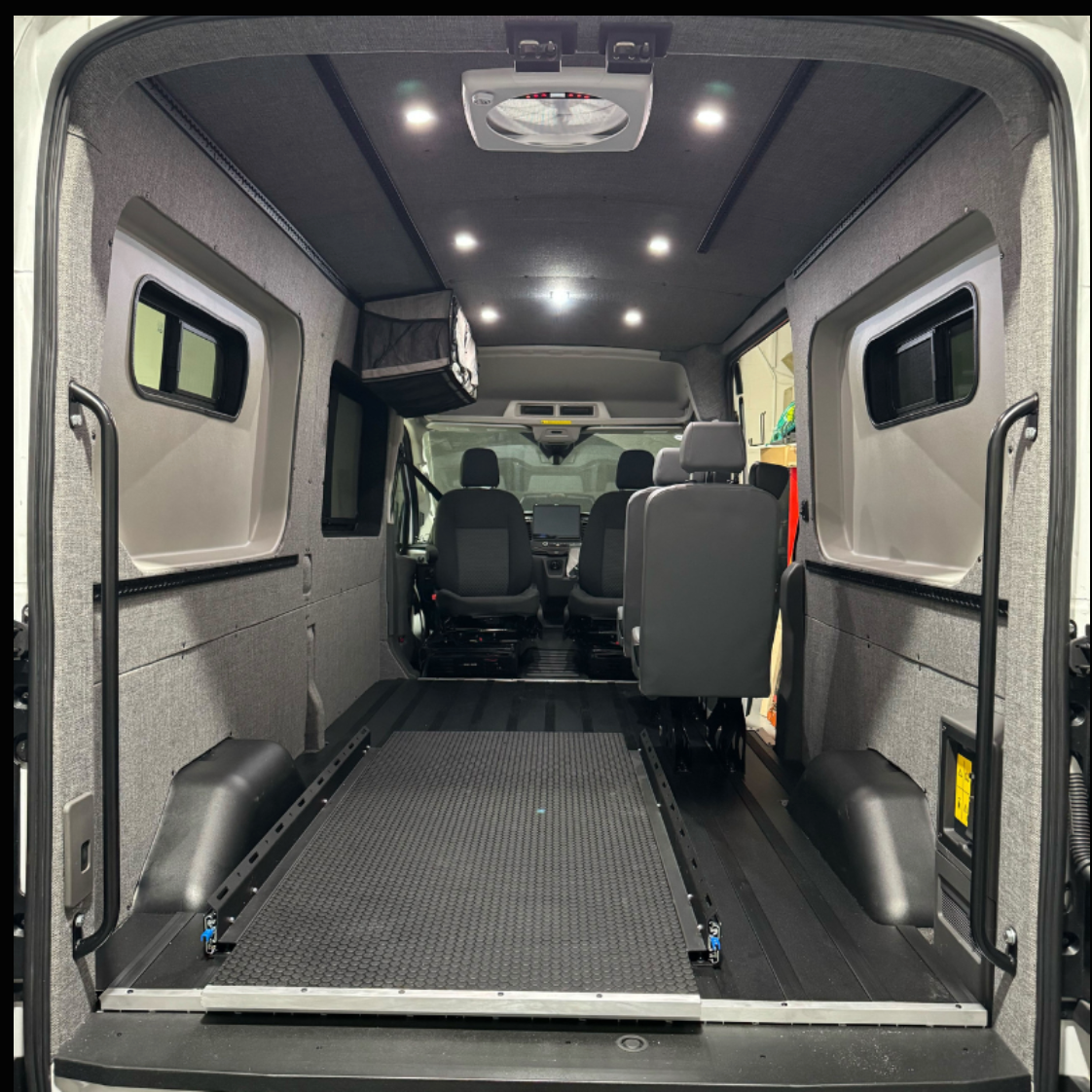 Mercedes Sprinter Rear Half-Slider Window Trim Ring - 4 Wheel Overland