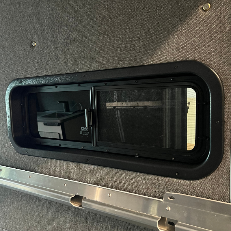 Mercedes Sprinter Rear Half-Slider Window Trim Ring - 4 Wheel Overland
