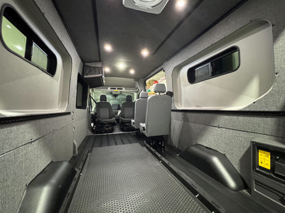 Ford Transit Innie Sleeper: Passenger-Side - 4 Wheel Overland