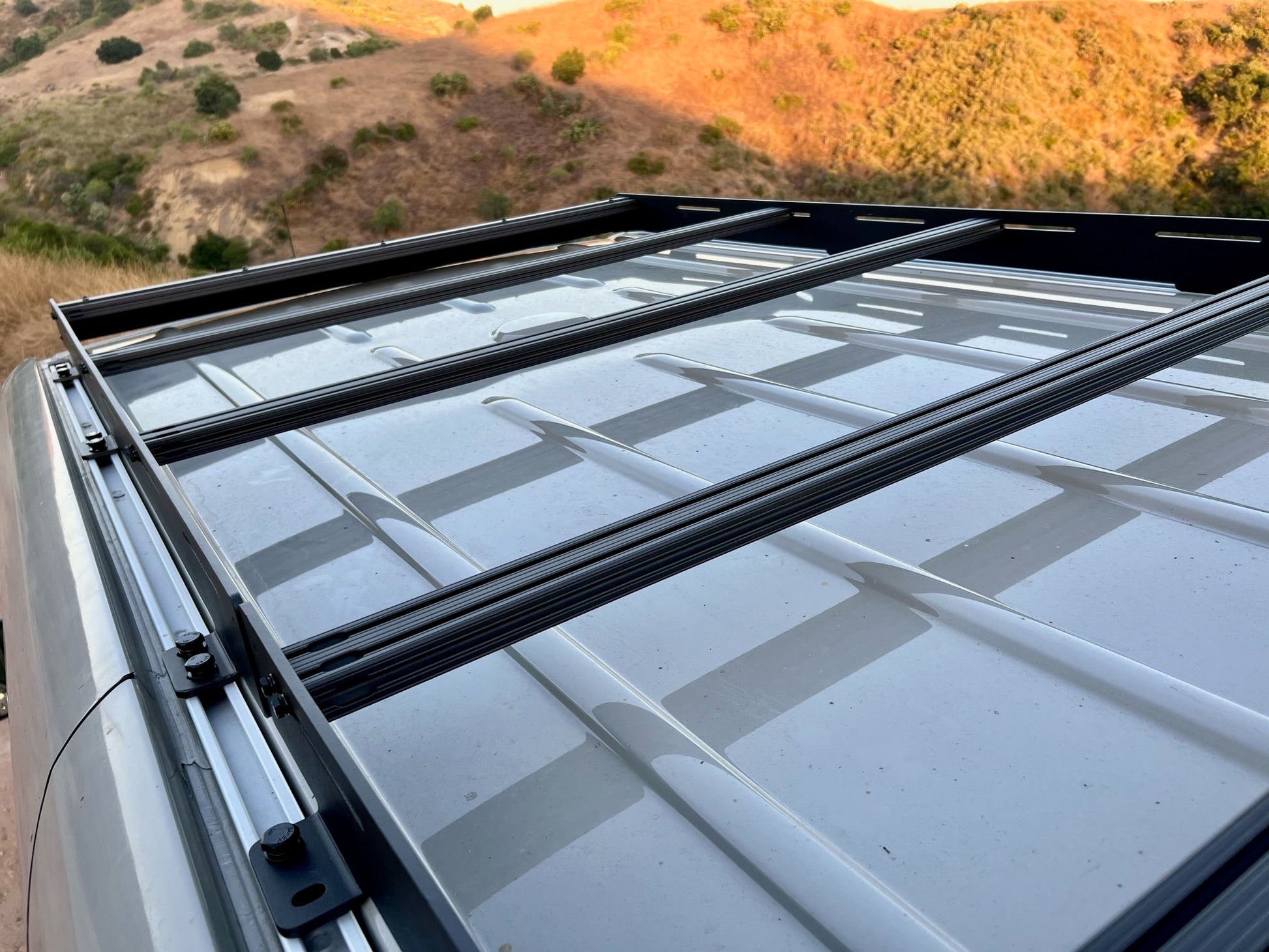 SPRINTER 170" HIGH ROOF STEALTH ROOF RACK - 4 Wheel Overland