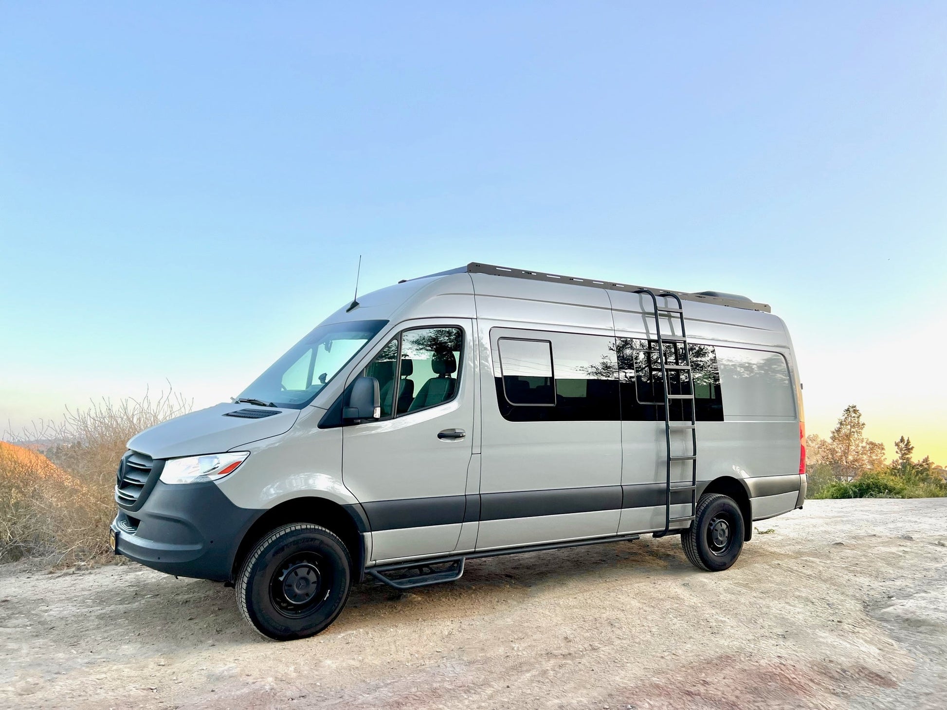 SPRINTER 170" HIGH ROOF STEALTH ROOF RACK - 4 Wheel Overland