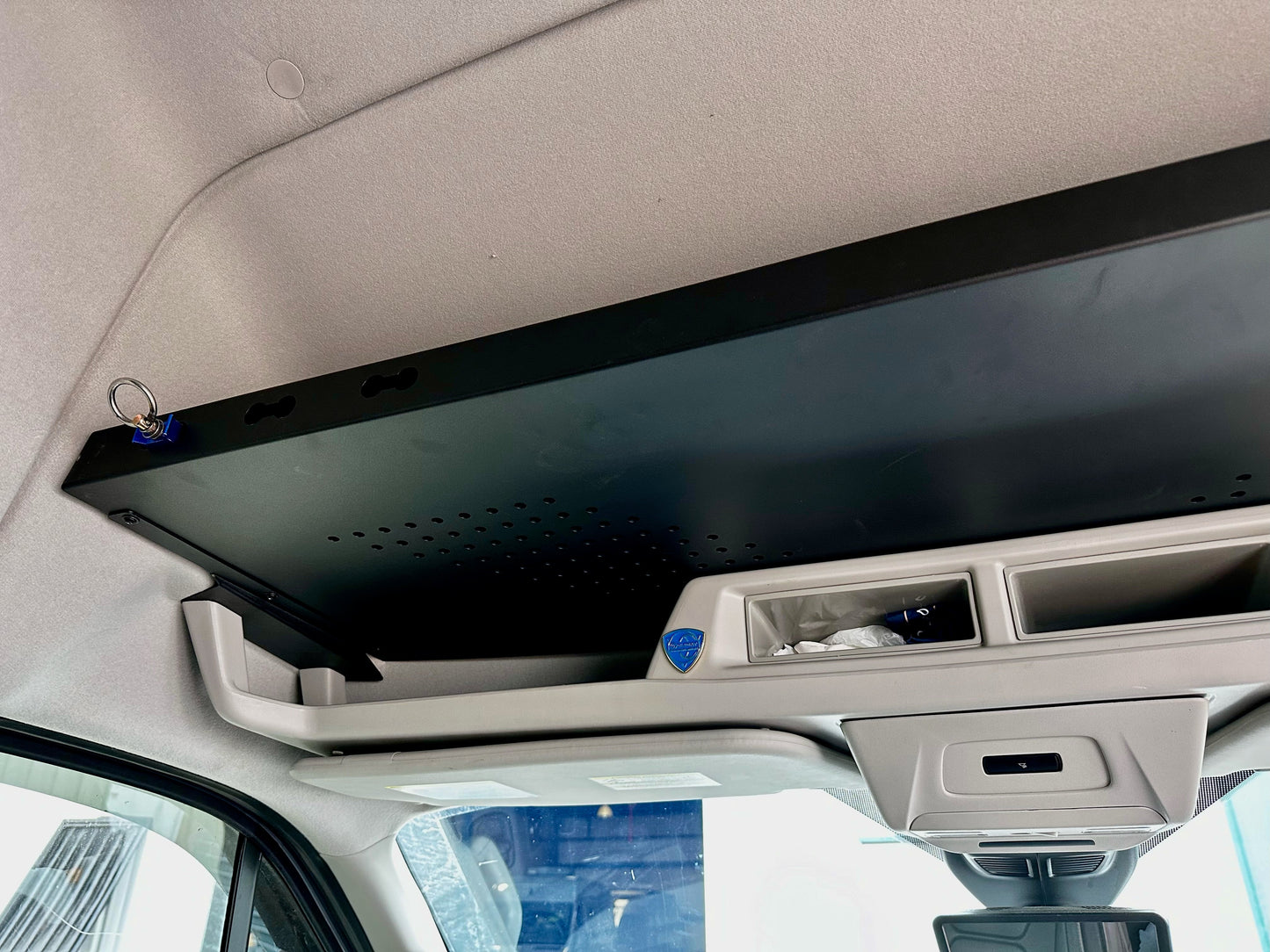 FORD TRANSIT HEADLINER SHELF 3.0 CURTAIN ROD AND LINER - FITS MID AND HIGH ROOF VANS 2014+ - 4 Wheel Overland