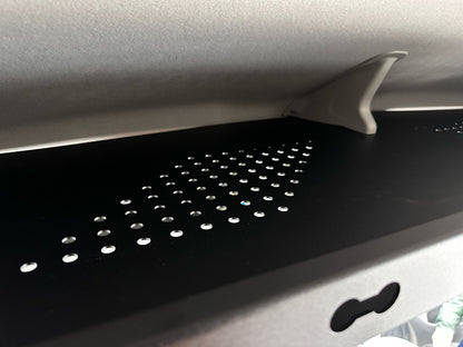 FORD TRANSIT HEADLINER SHELF 3.0 CURTAIN ROD AND LINER - FITS MID AND HIGH ROOF VANS 2014+ - 4 Wheel Overland