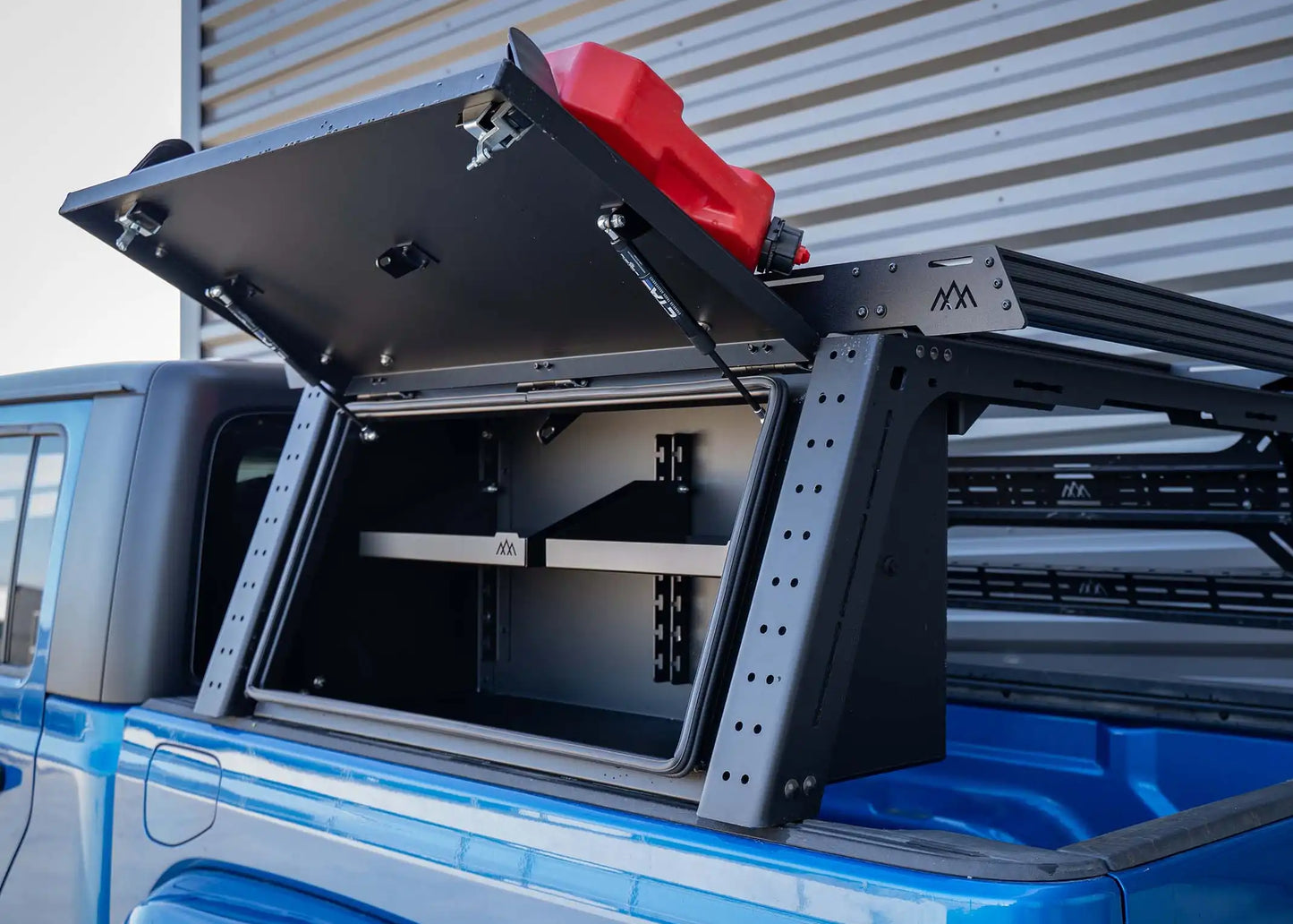 Overland Bed Rack Storage Box - Jeep Gladiator