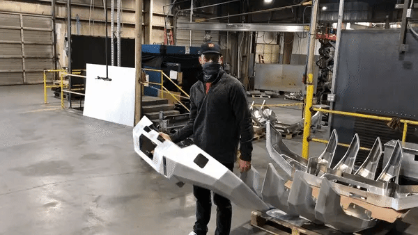 Hi-Lite Overland Toyota Tacoma Front Bumper 3rd Gen (2016-2023) [Bull Bar] - 4 Wheel Overland