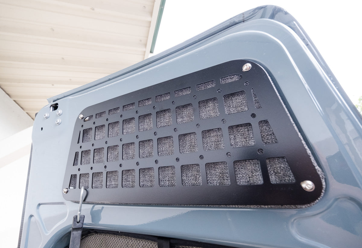 The Original Rear Door Modular MOLLE Storage Panel for Mercedes Sprinter (2019+)