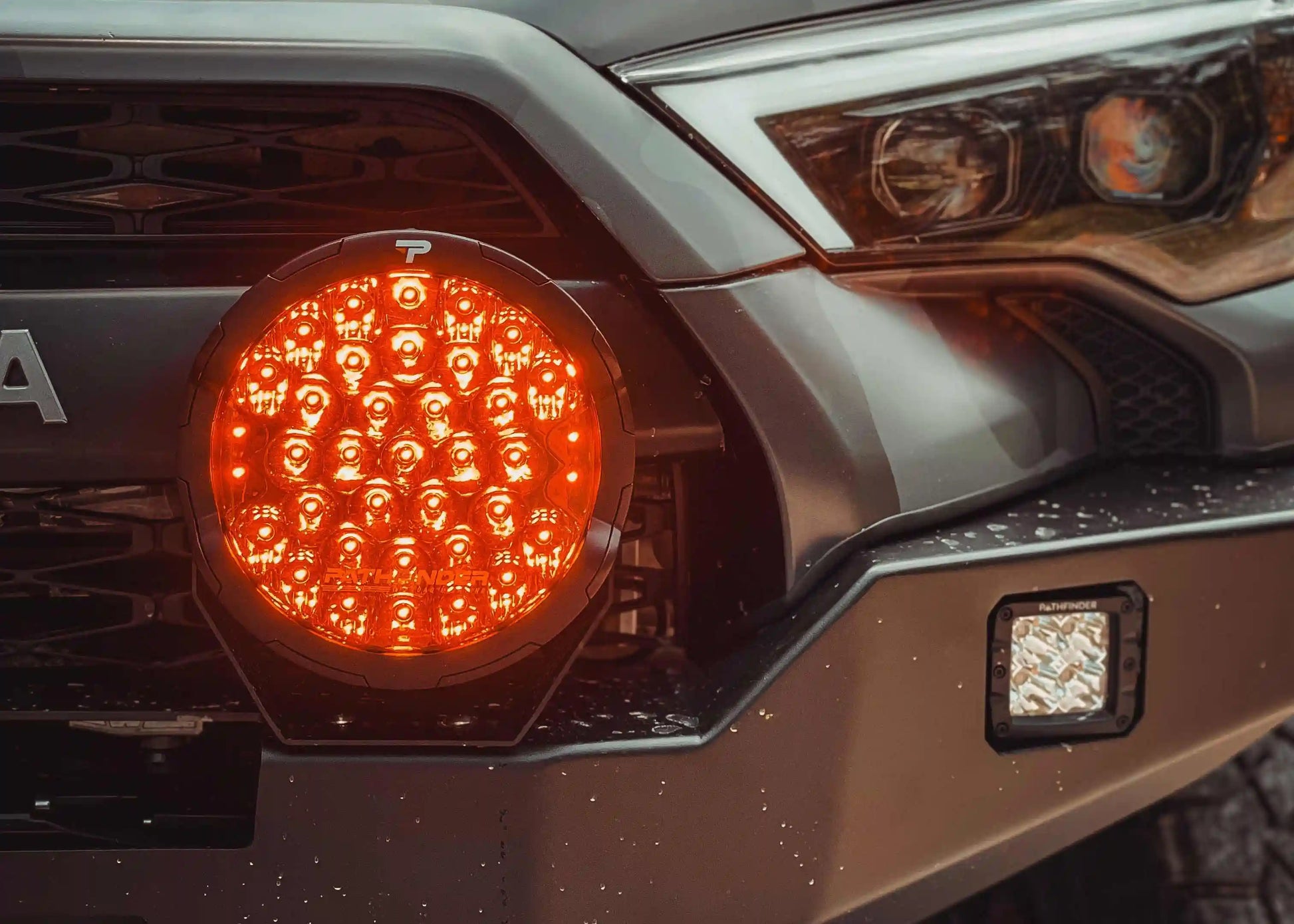 PROWLR 9" LED Driving Light [TRUE AMBER] - 4 Wheel Overland