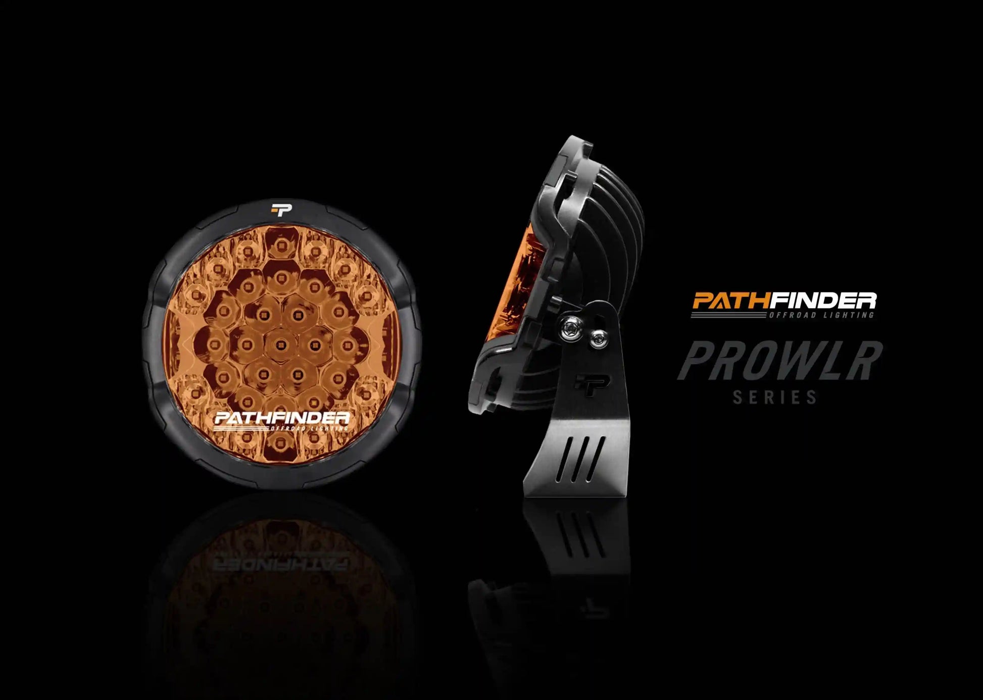 PROWLR 9" LED Driving Light [TRUE AMBER] - 4 Wheel Overland