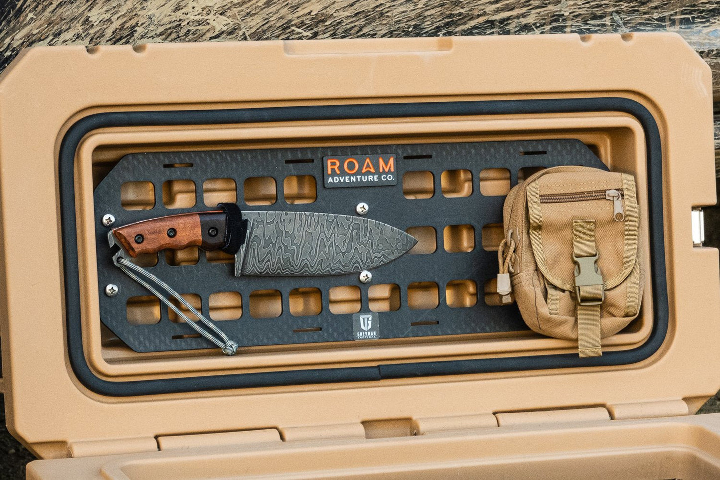 95L Rugged Case Molle Panel - 4 Wheel Overland