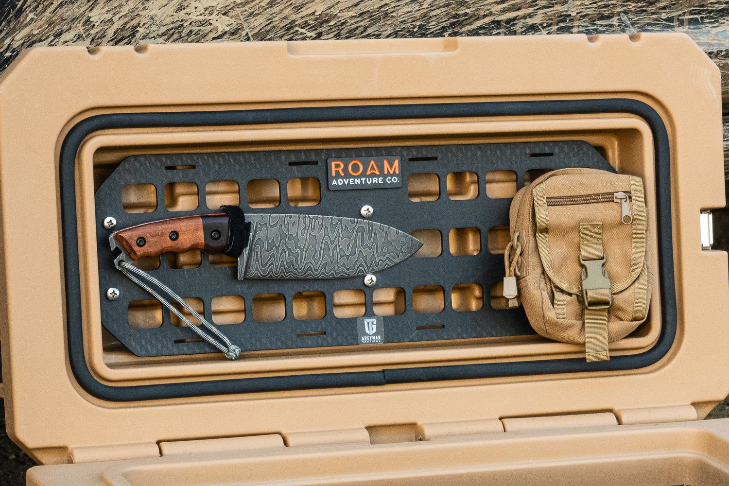 95L Rugged Case Molle Panel - 4 Wheel Overland