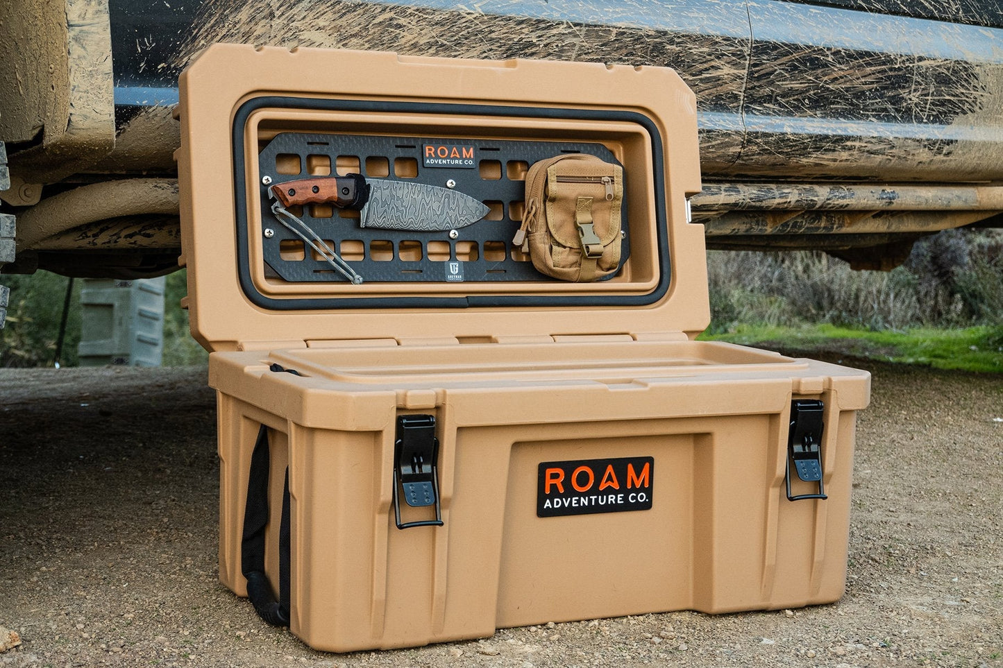 95L Rugged Case Molle Panel - 4 Wheel Overland