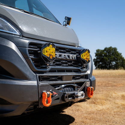 CAtuned Off-Road Floating Light Mounts for 2023+ Ram ProMaster - 4 Wheel Overland