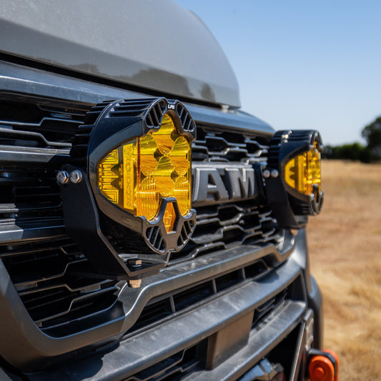 CAtuned Off-Road Floating Light Mounts for 2023+ Ram ProMaster - 4 Wheel Overland