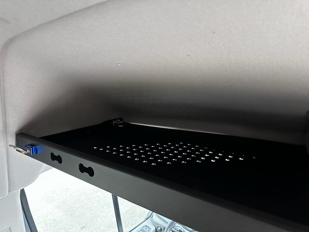 FORD TRANSIT HEADLINER SHELF 3.0 CURTAIN ROD AND LINER - FITS MID AND HIGH ROOF VANS 2014+ - 4 Wheel Overland