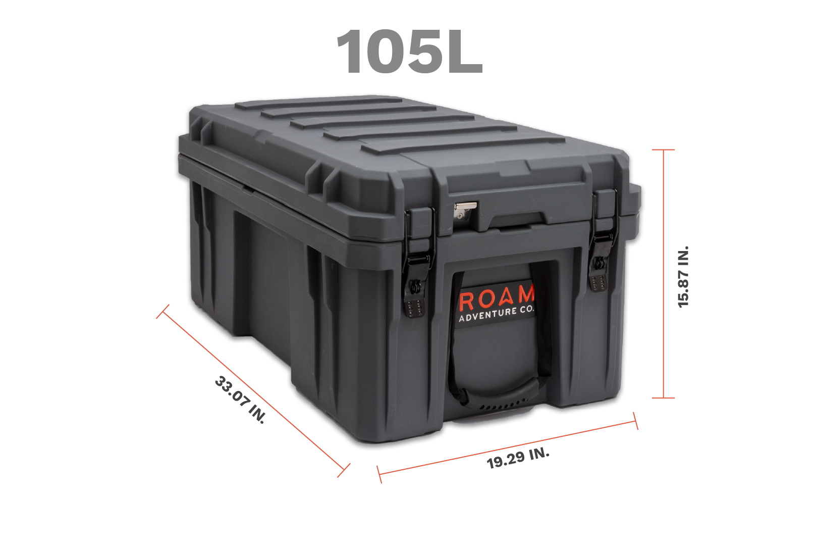 105L Rugged Case - 4 Wheel Overland