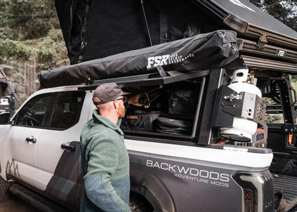 Overland Bed Rack Storage Box - Toyota Tacoma - 4 Wheel Overland