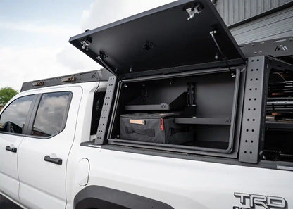 Overland Bed Rack Storage Box - Toyota Tacoma - 4 Wheel Overland