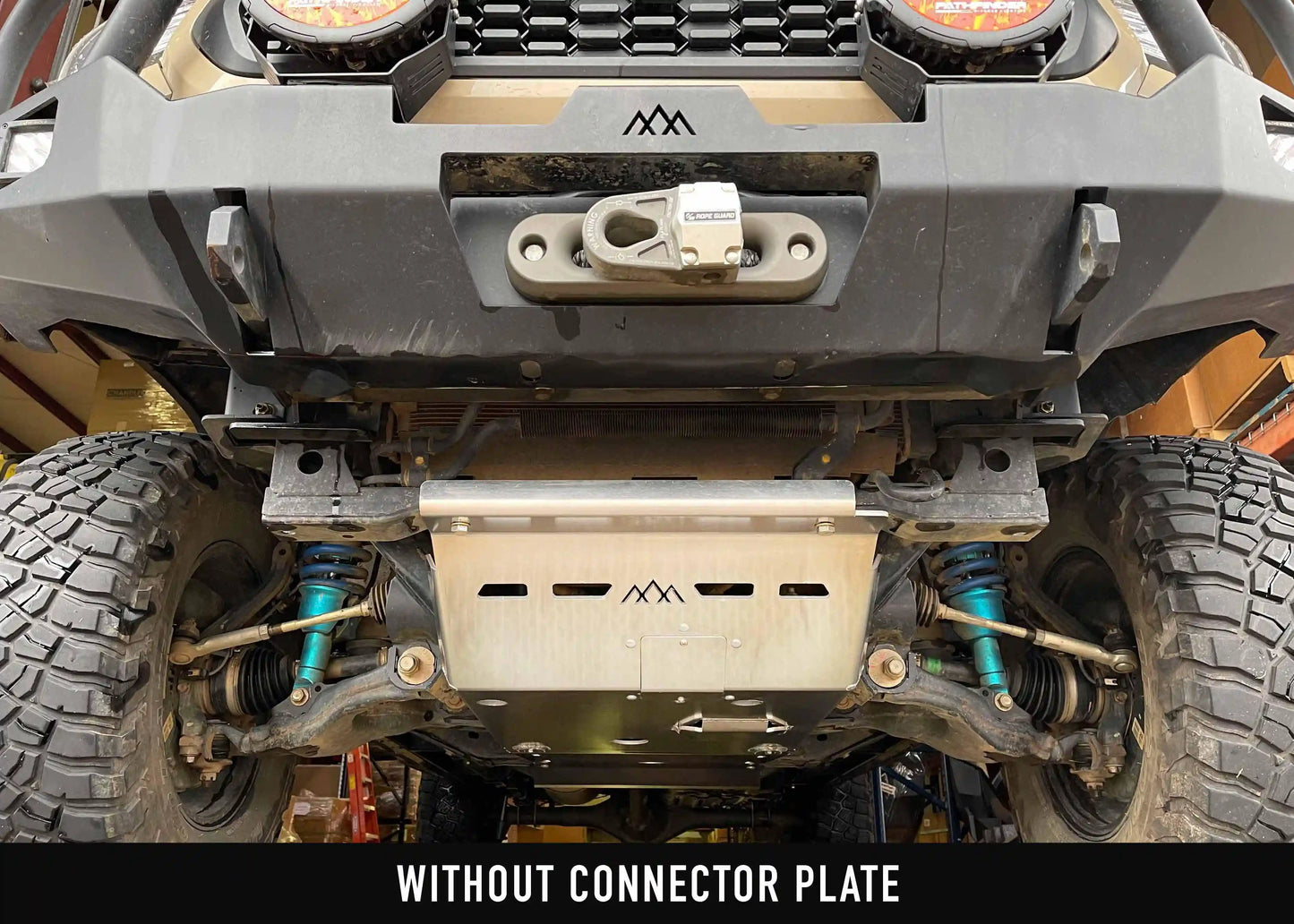 Toyota Tacoma (2005-2023) Aluminum Connector Skid Plate - 4 Wheel Overland