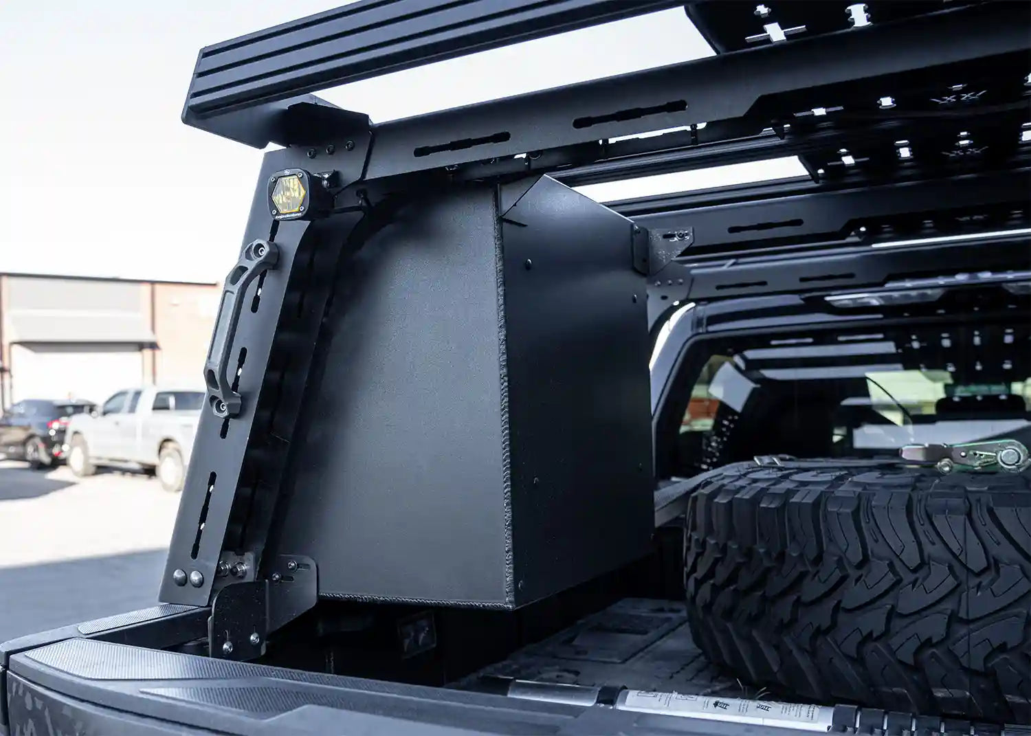 Overland Bed Rack Storage Box - Toyota Tundra - 4 Wheel Overland