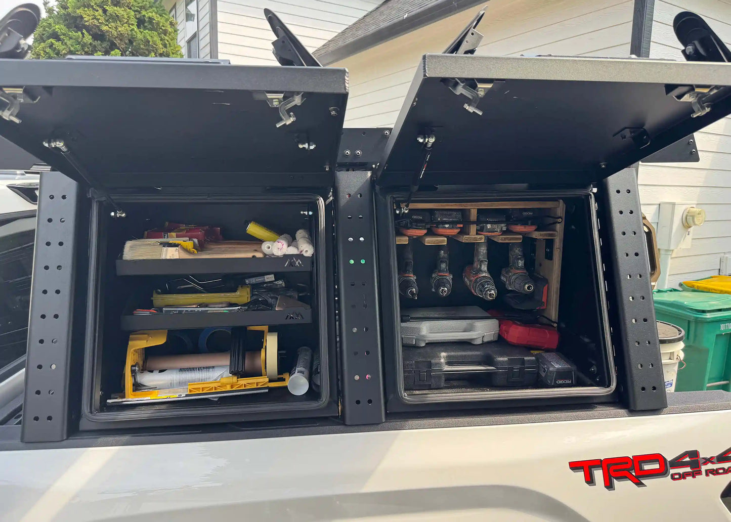 Overland Bed Rack Storage Box - Toyota Tundra - 4 Wheel Overland