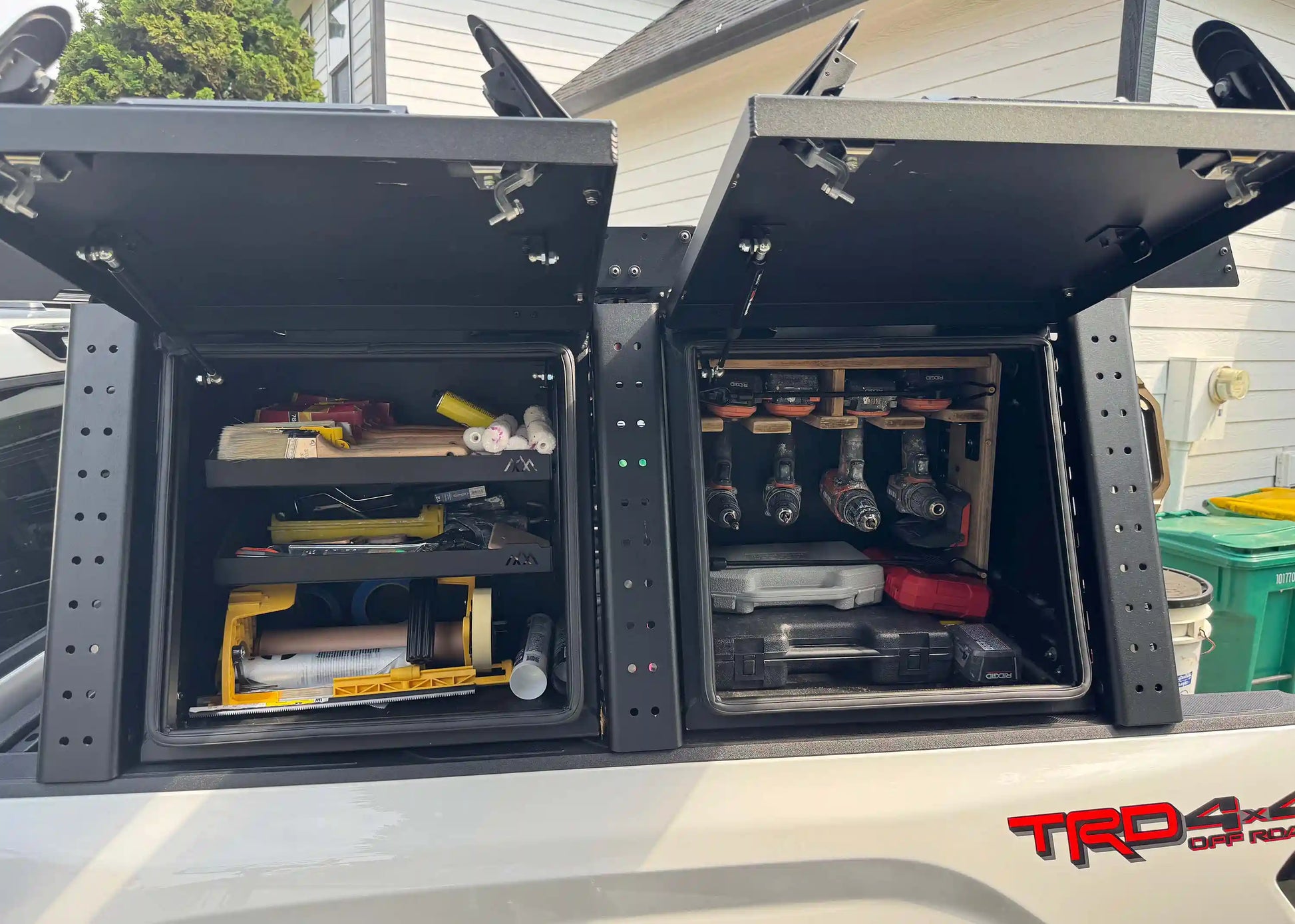 Overland Bed Rack Storage Box - Toyota Tundra - 4 Wheel Overland