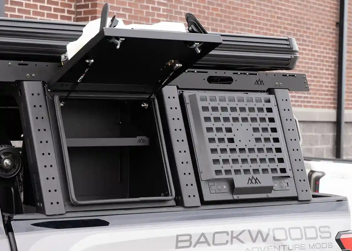 Overland Bed Rack Storage Box - Toyota Tundra - 4 Wheel Overland