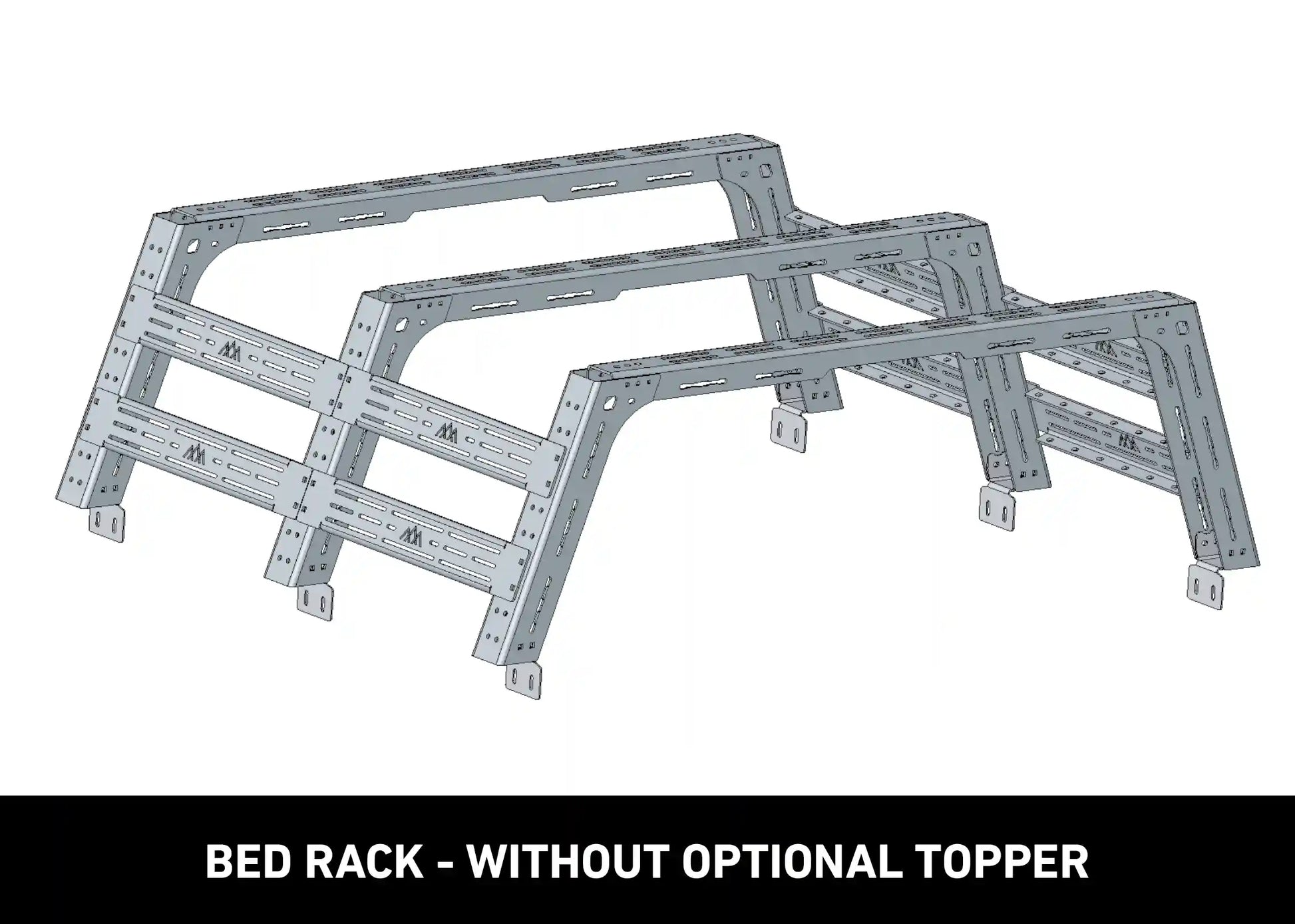 Toyota Tundra Bed Rack - Full Height - 4 Wheel Overland